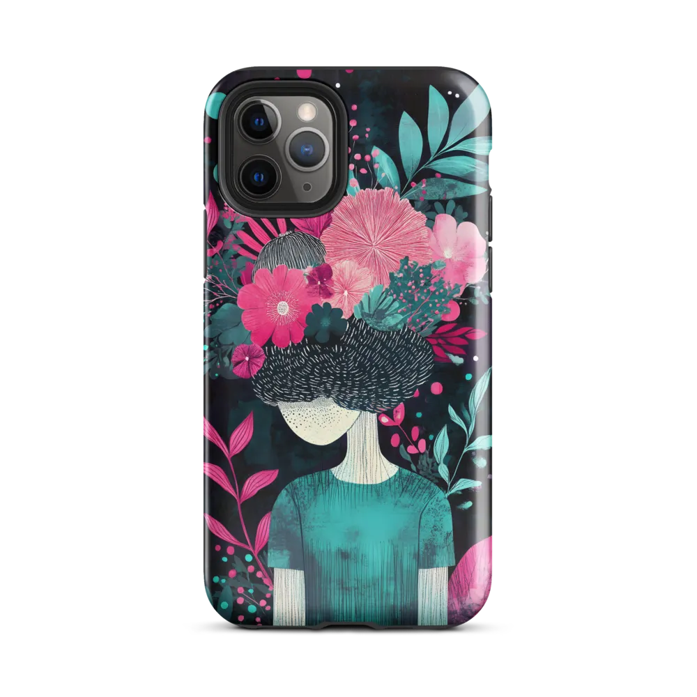 Floral Harmony: A Portrait of Serenity