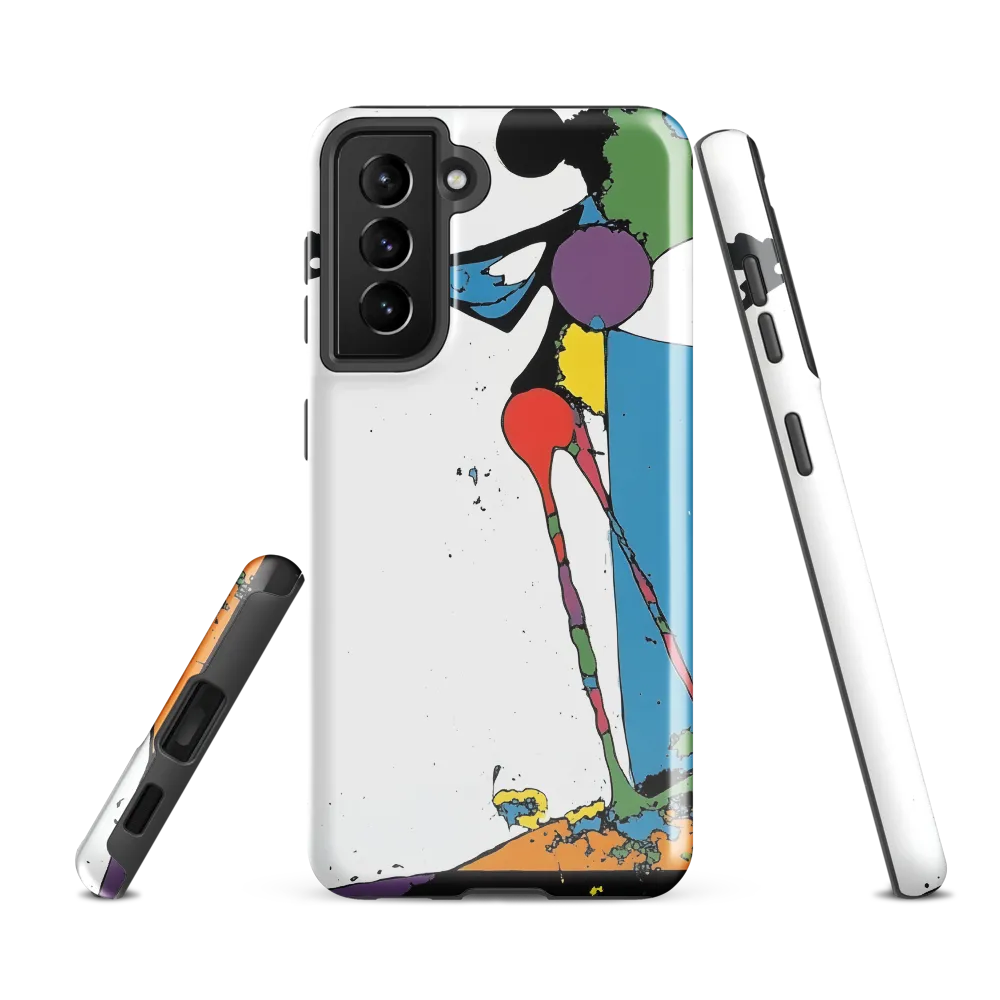 Dynamic Abstract Movement | Phone Case |  S21 FE | Tough Case | Glossy