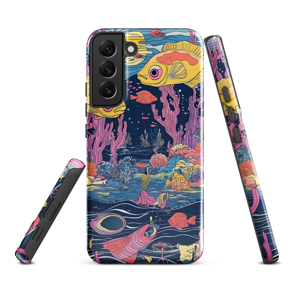 Underwater Dreamscape: A Playful Encounter
