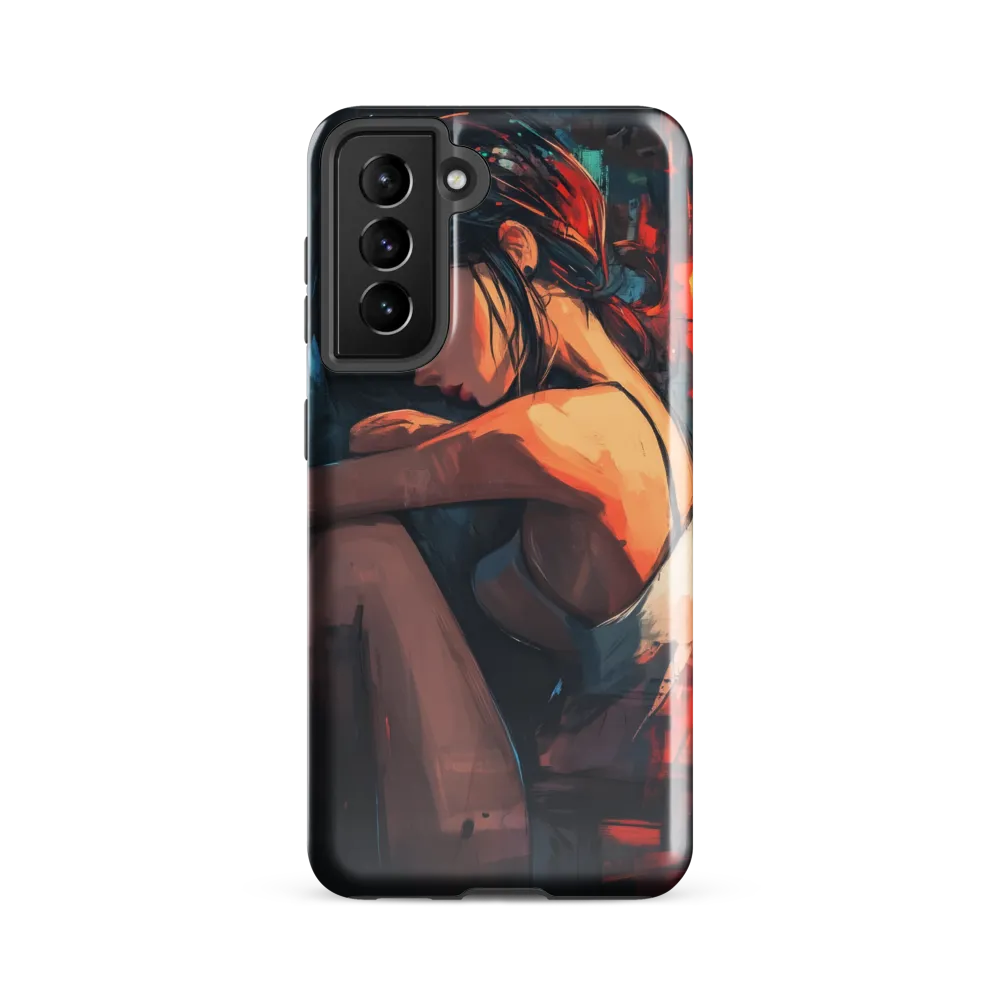 Contemplation in Color | Phone Case |  S21 FE | Tough Case | Glossy