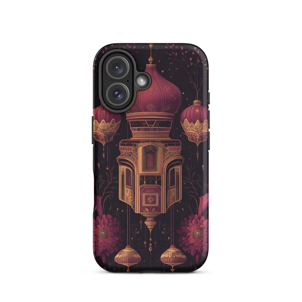 Ornate Harmony: A Digital Floral Architecture | Phone Case