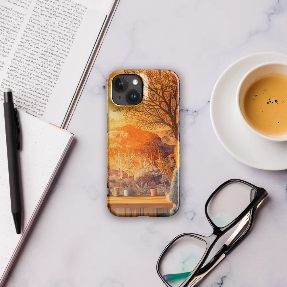 Whispers of a Golden Sunset | Phone Case |  15 | Snap Case | Glossy