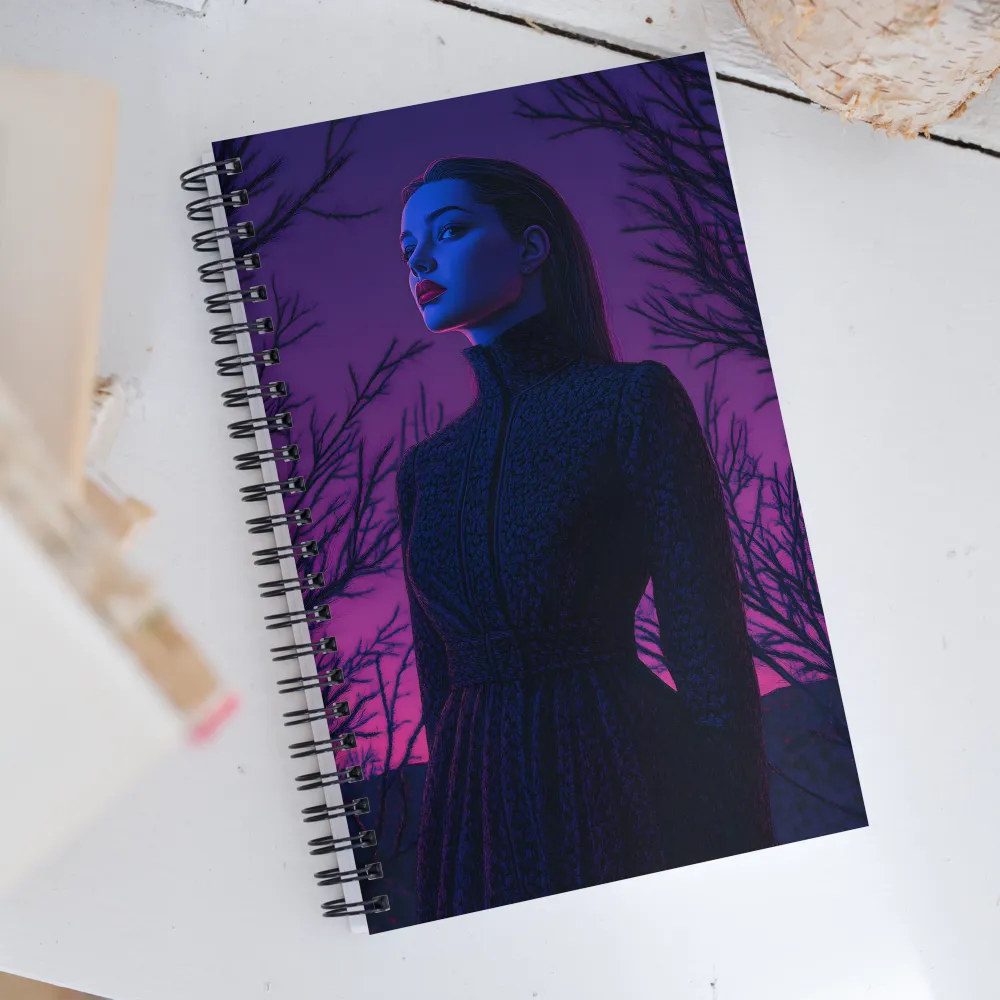 Ethereal Elegance | Spiral Notebook