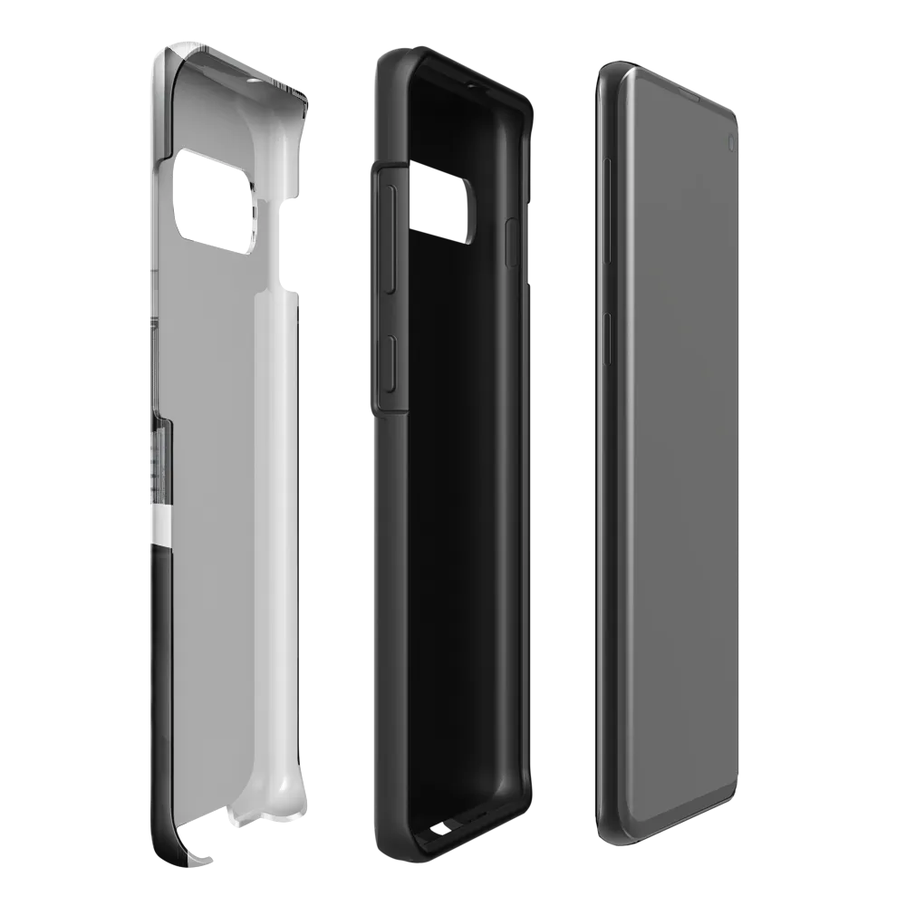 Urban Void: A Minimalist Exploration | Phone Case |  S10 Plus | Tough Case | Glossy