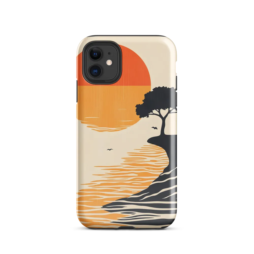 Serene Sunset | Phone Case |  11 | Tough Case | Glossy