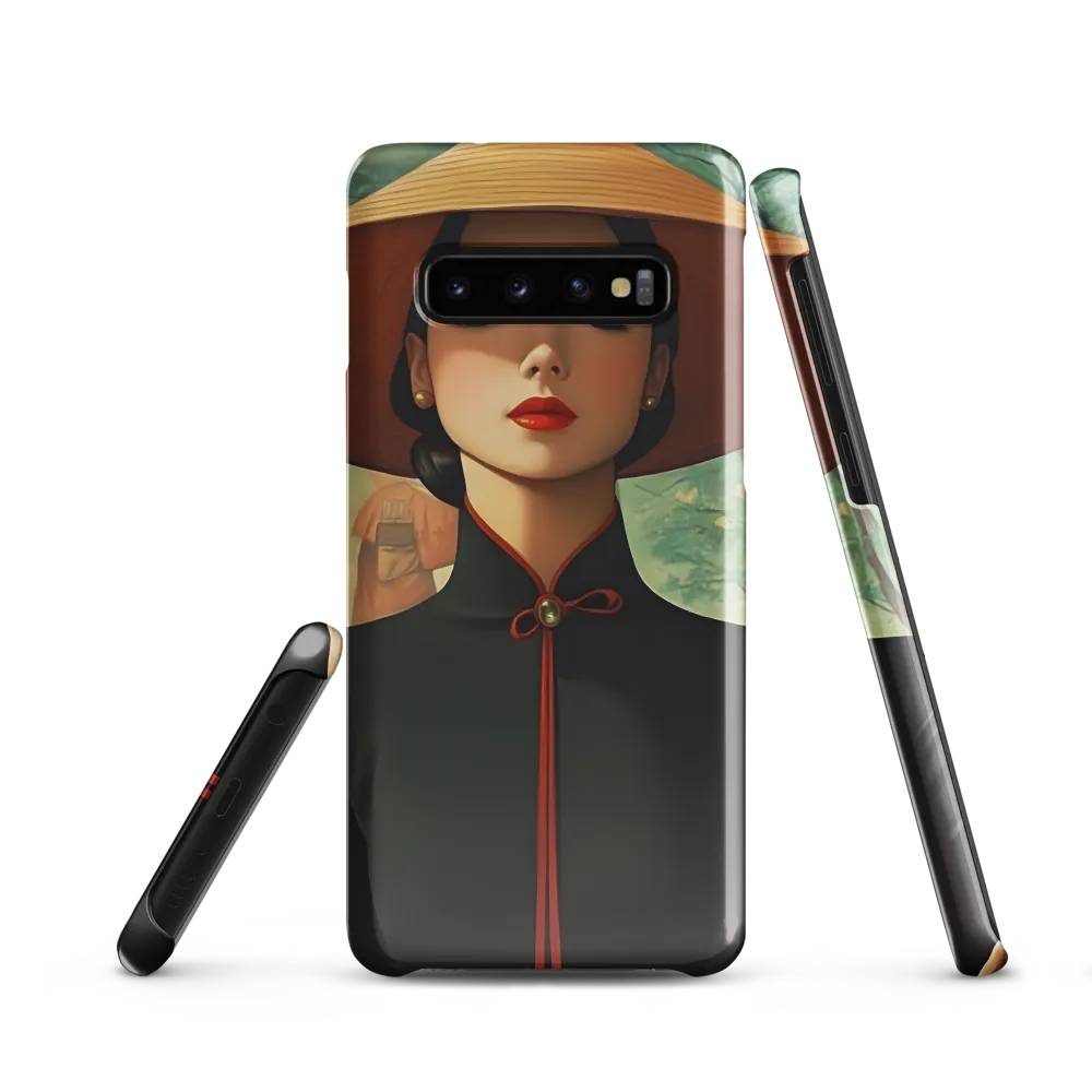 Elegance in Tranquility | Phone Case |  S10 | Snap Case | Glossy