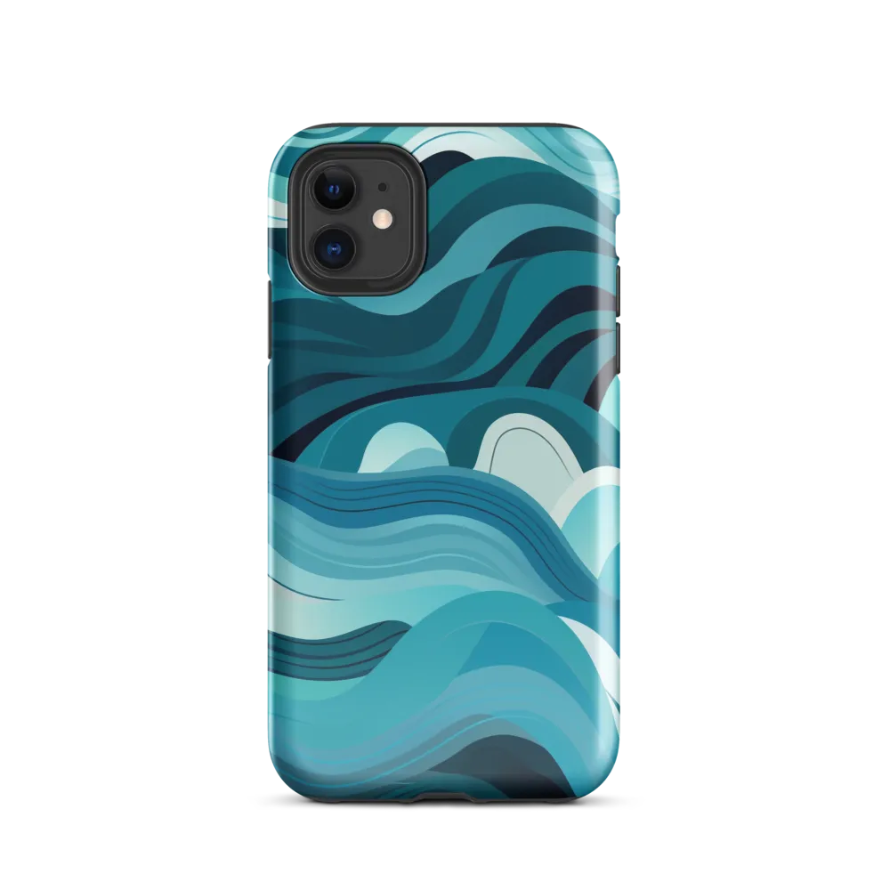 Ebb and Flow | Phone Case |  11 | Tough Case | Glossy