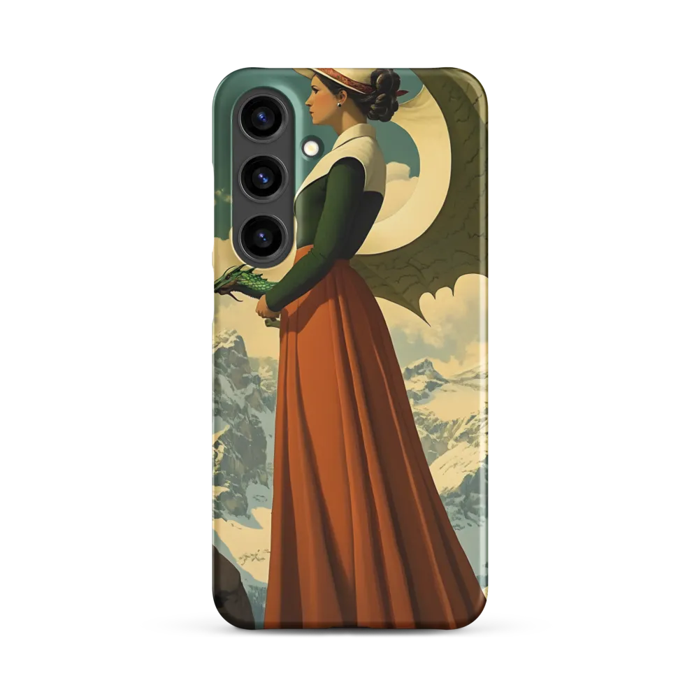 Mystic Harmony: The Dragon Keeper | Phone Case |  S24 Plus | Snap Case | Matte
