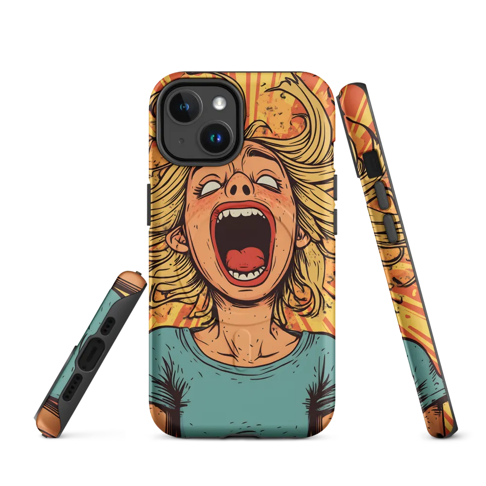 Unleashed Frustration | Phone Case |  14 | MagSafe® Tough Case | Matte