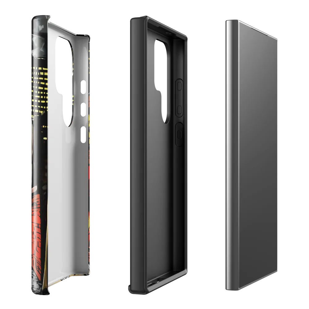 Nocturnal Cityscape: The Hidden Alley | Phone Case |  S24 Ultra | Tough Case | Glossy