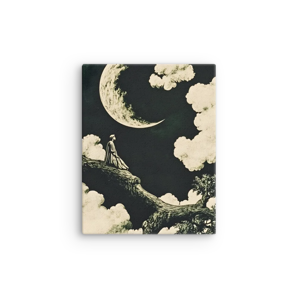 Whispers of the Moon | Thin Canvas | 11″×14″