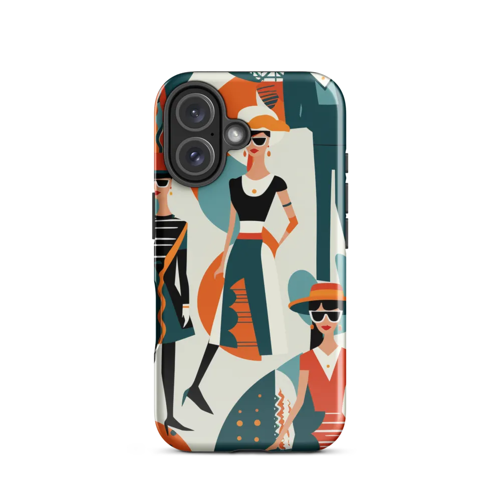 Chic Figures in Pop Art