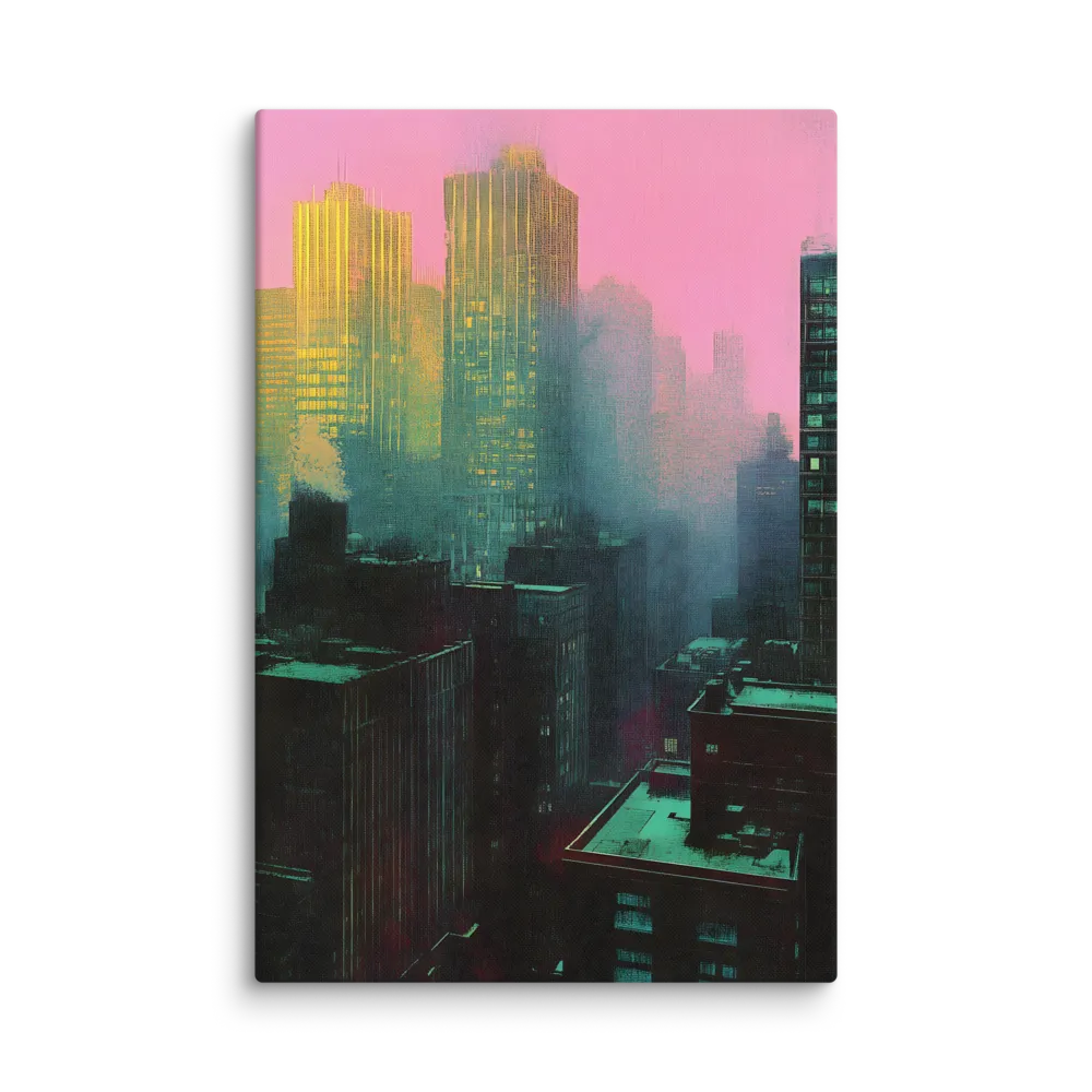 City in Twilight | Canvas | 32″×48″