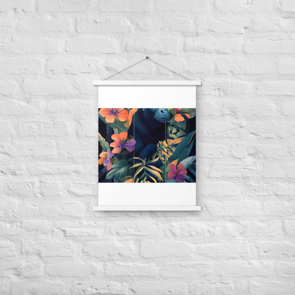Harmony of Nature and Geometry | Poster With White Wood Hanger | 18″×24″