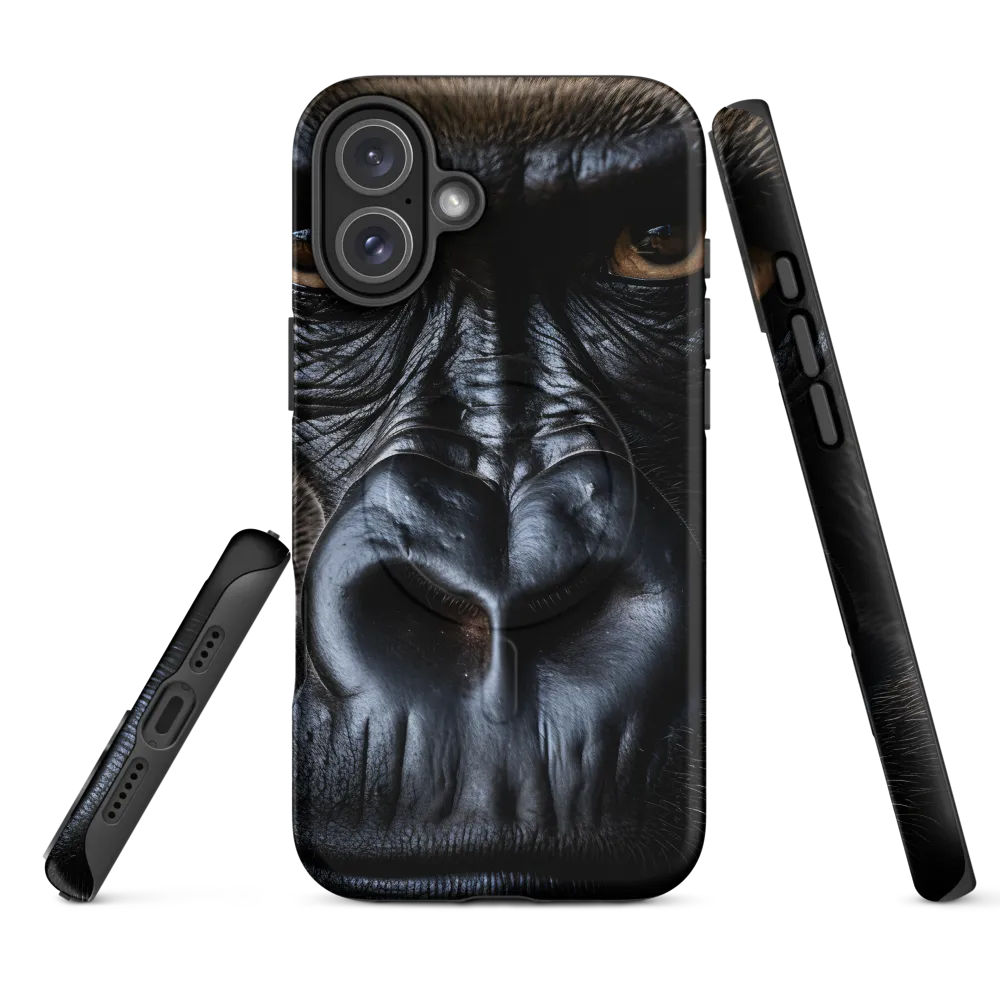Gaze of the Wild: A Gorilla's Portrait