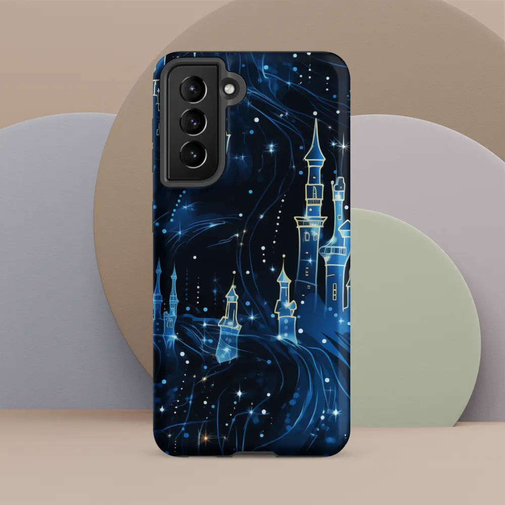 Dreamy Castles in a Starry Sky