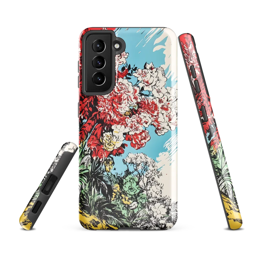 Floral Symphony in Bold Colors