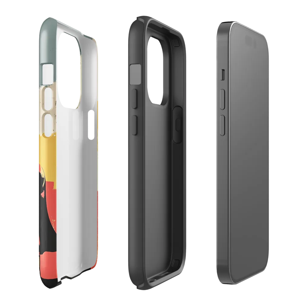 Hero in the Urban Dawn | Phone Case |  14 Pro | Tough Case | Glossy
