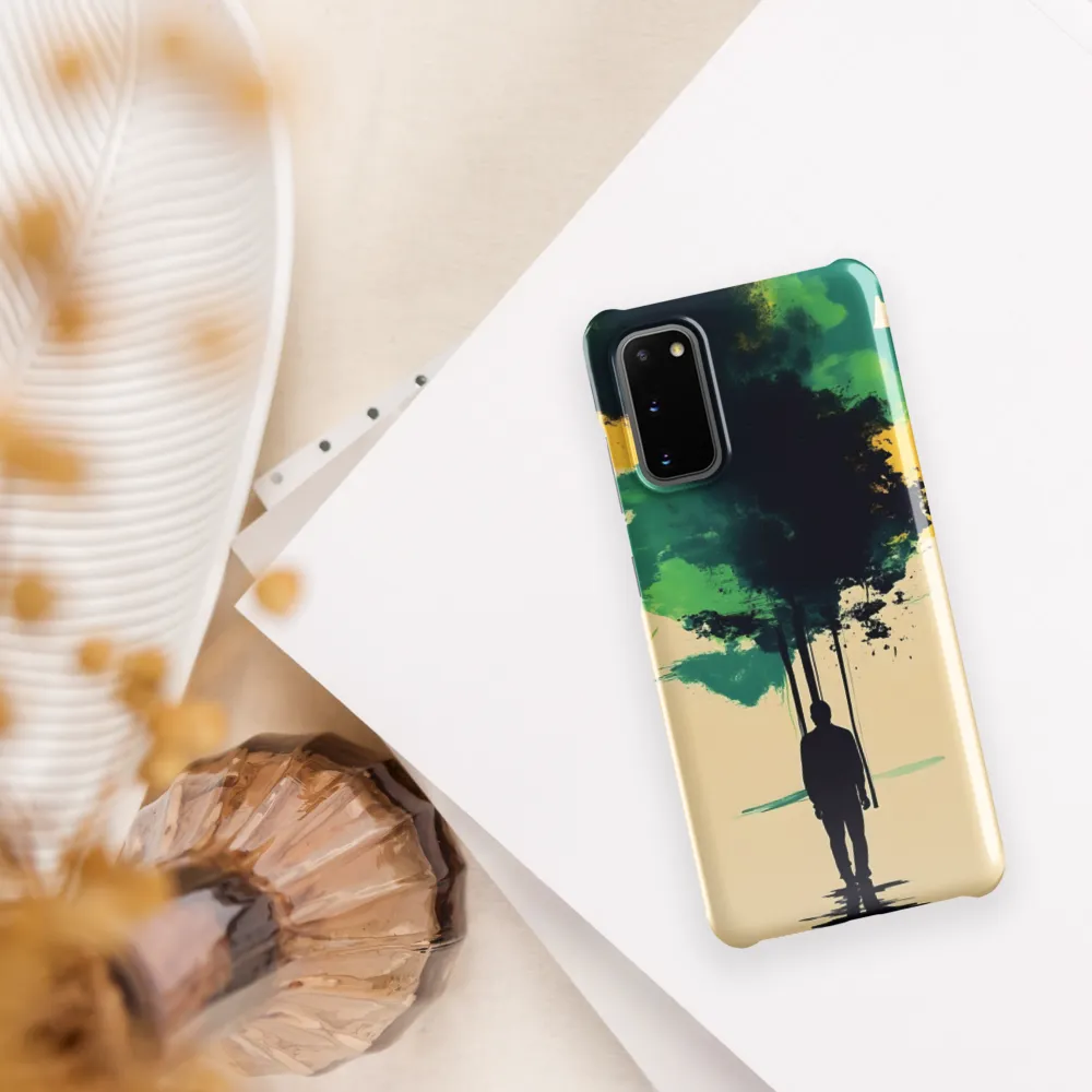 Whispers of Solitude | Phone Case |  S20 | Snap Case | Glossy