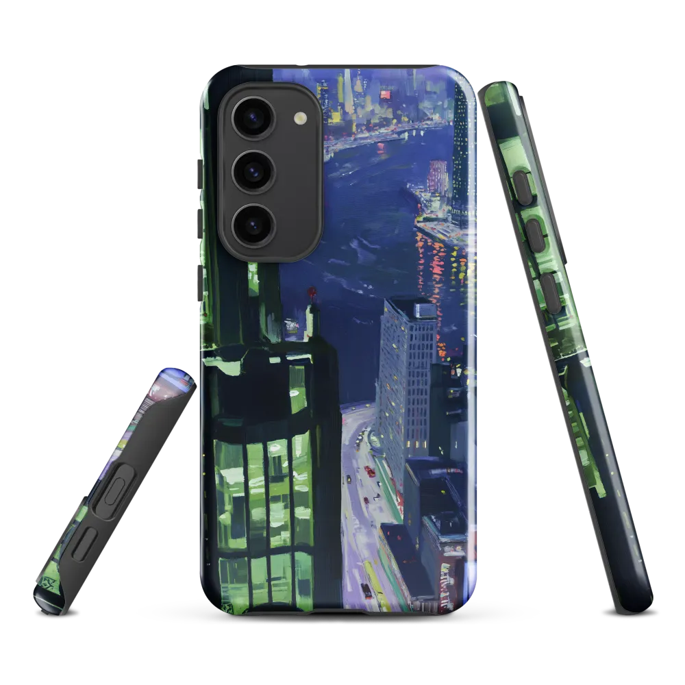 Urban Night Symphony | Phone Case |  S23 Plus | Tough Case | Glossy