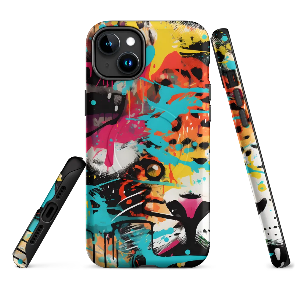 Fierce Fusion: Tiger and Lion in Graffiti