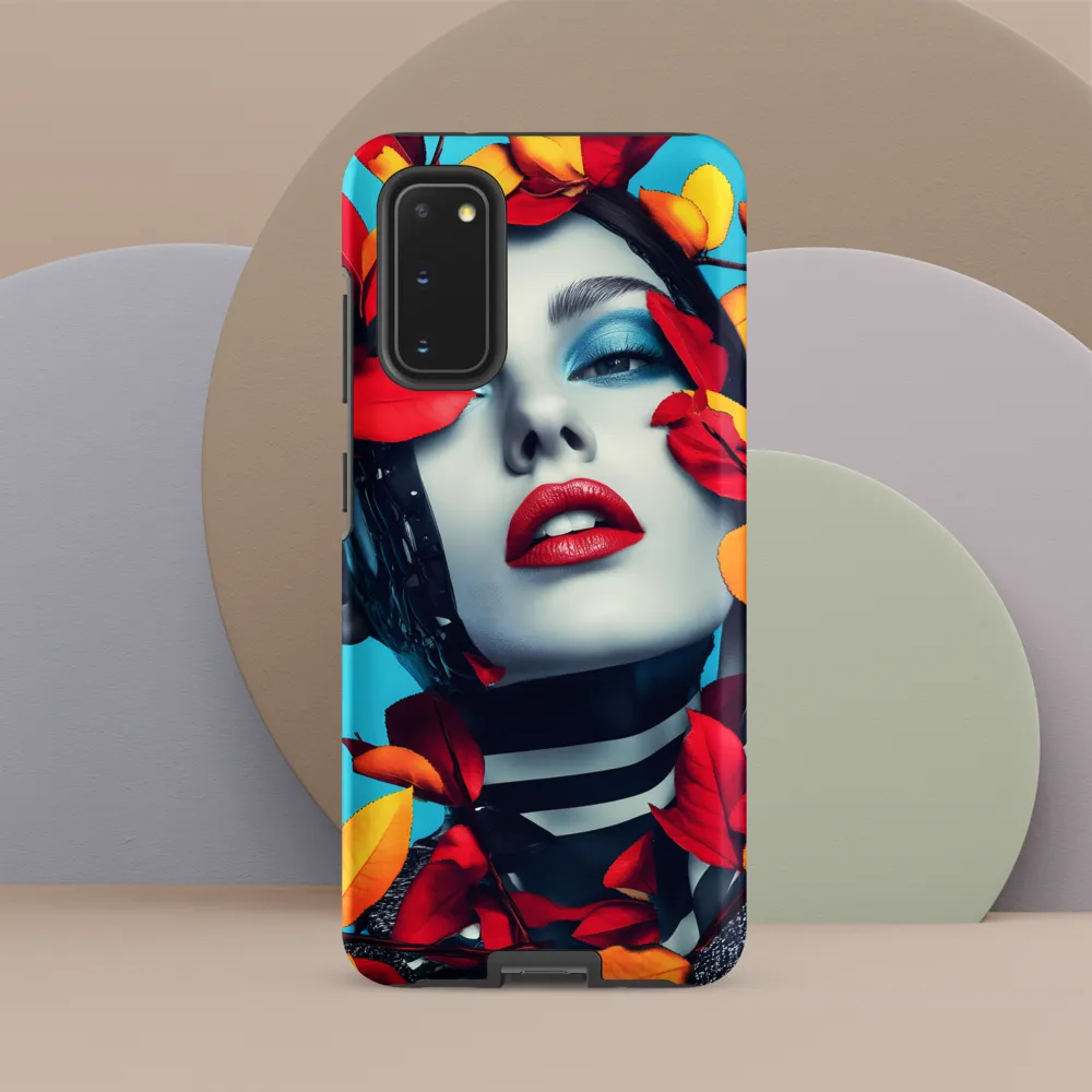 Futuristic Fusion: Nature Meets Technology | Phone Case |  S20 | Tough Case | Matte