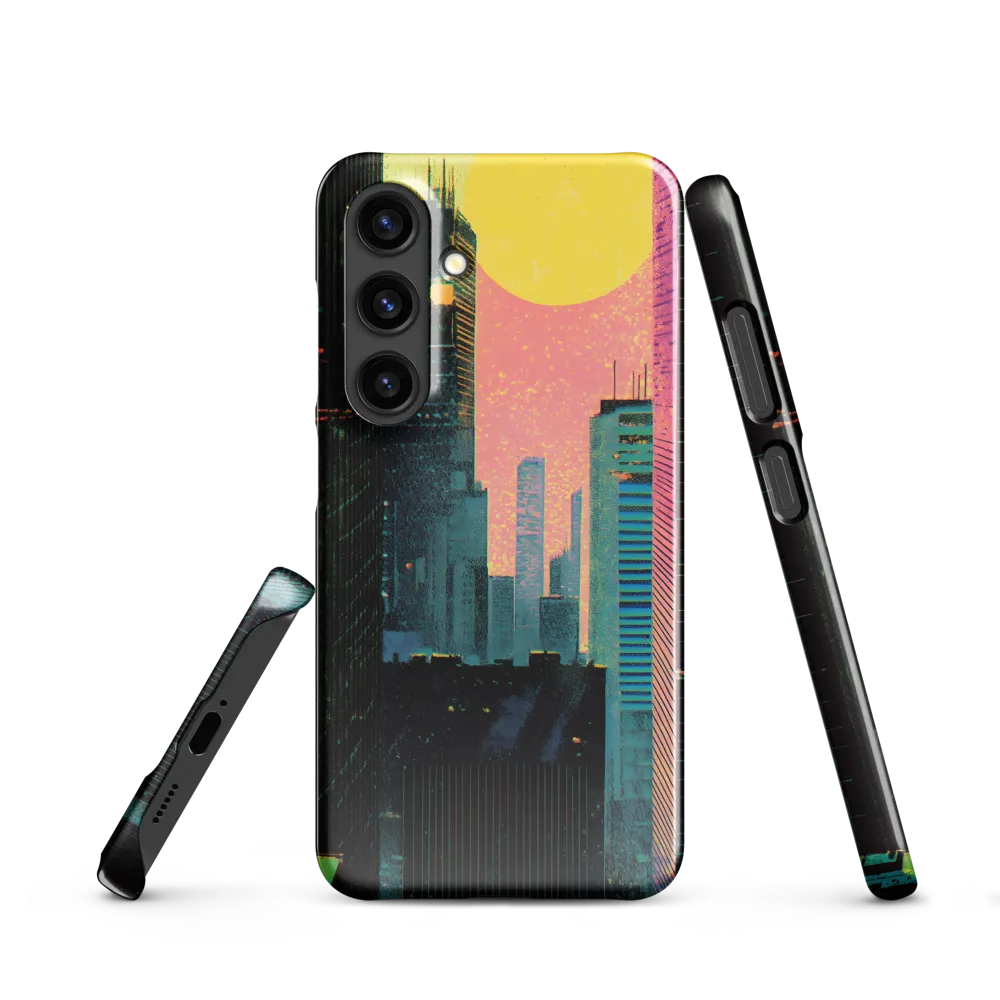 Nostalgic Urban Dreamscape | Phone Case |  S24 | Snap Case | Glossy