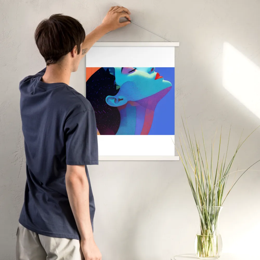 Ethereal Reverie | Poster With White Wood Hanger | 18″×24″