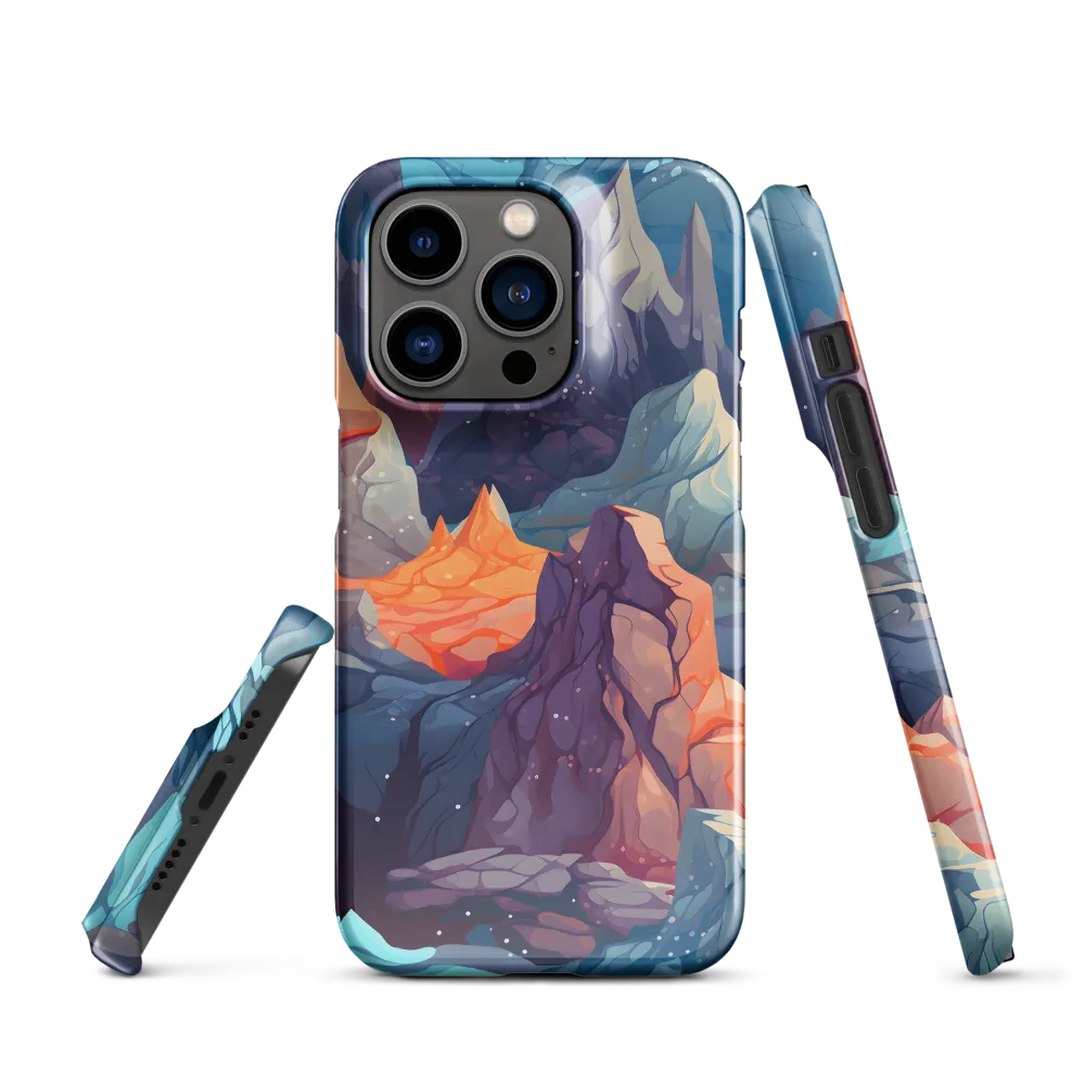 Mystical Peaks of Imagination | Phone Case |  14 Pro | Snap Case | Glossy
