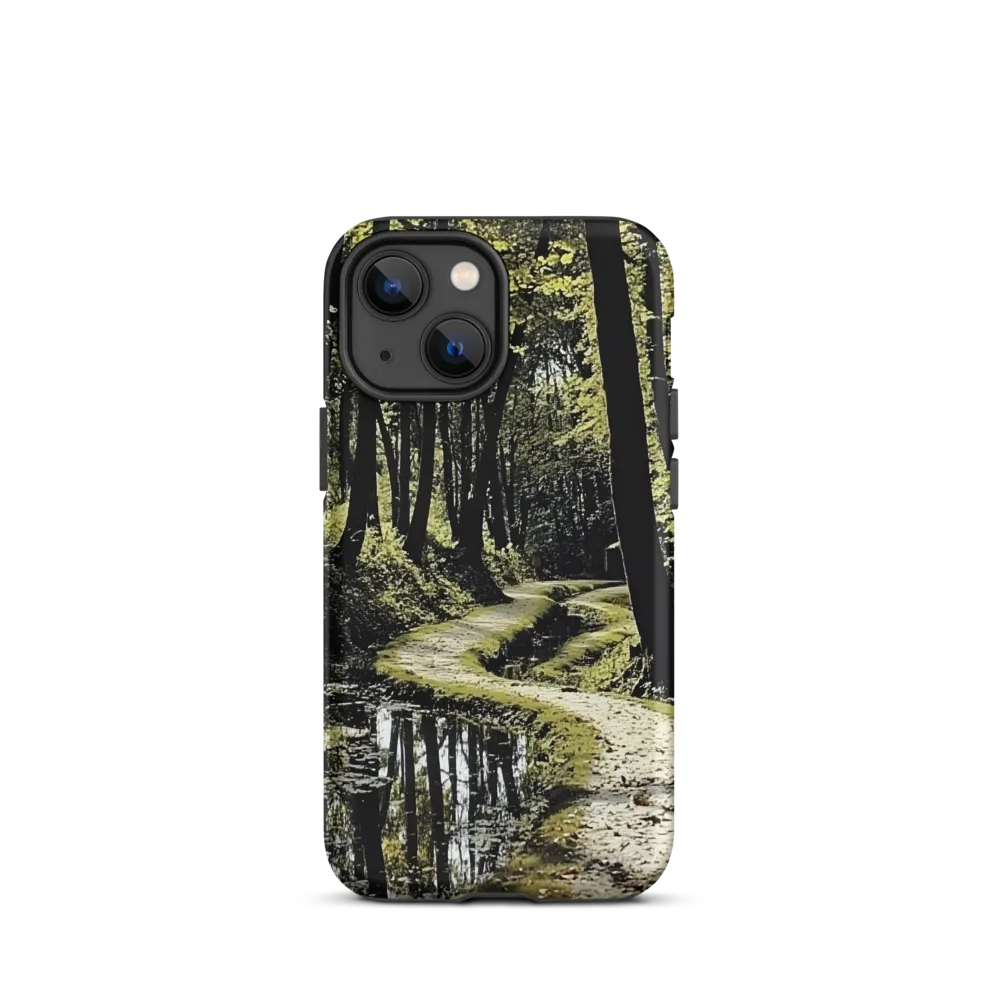 Whispers of the Forest Path | Phone Case |  13 mini | Tough Case | Matte