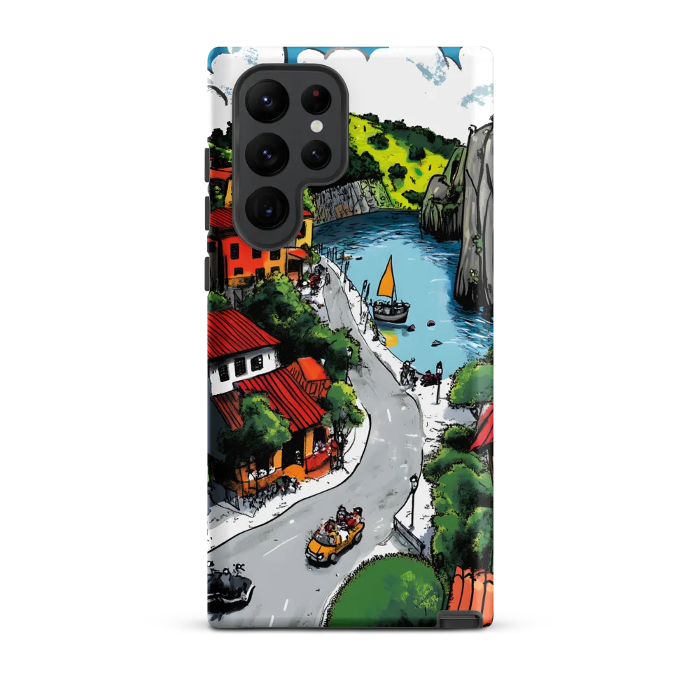 Whimsical Village by the Water