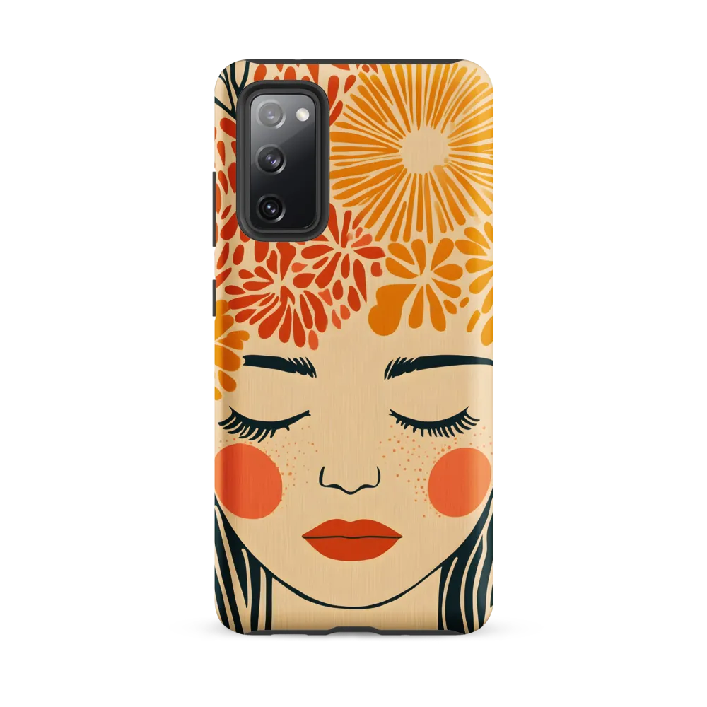 Serenity in Bloom | Phone Case |  S20 FE | Tough Case | Matte