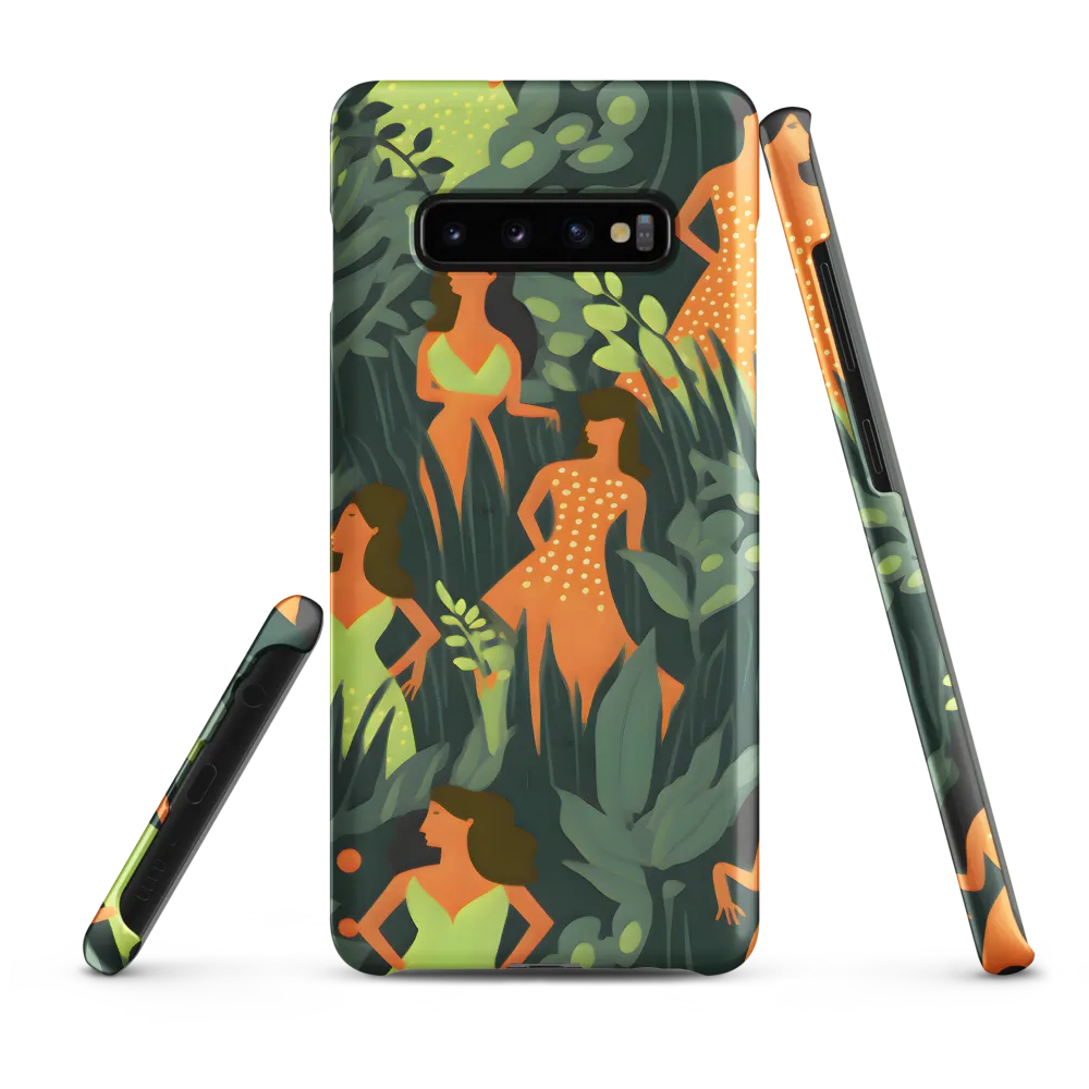 Playful Harmony in Patterns | Phone Case |  S10 Plus | Snap Case | Matte