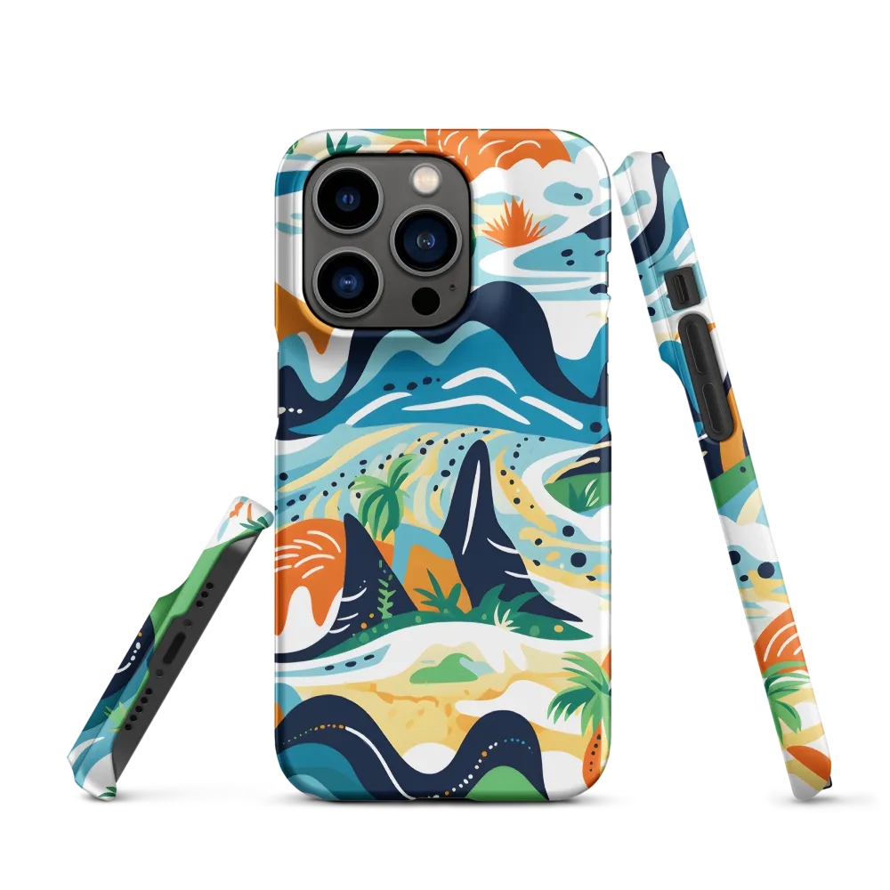 Abstract Tropical Landscape