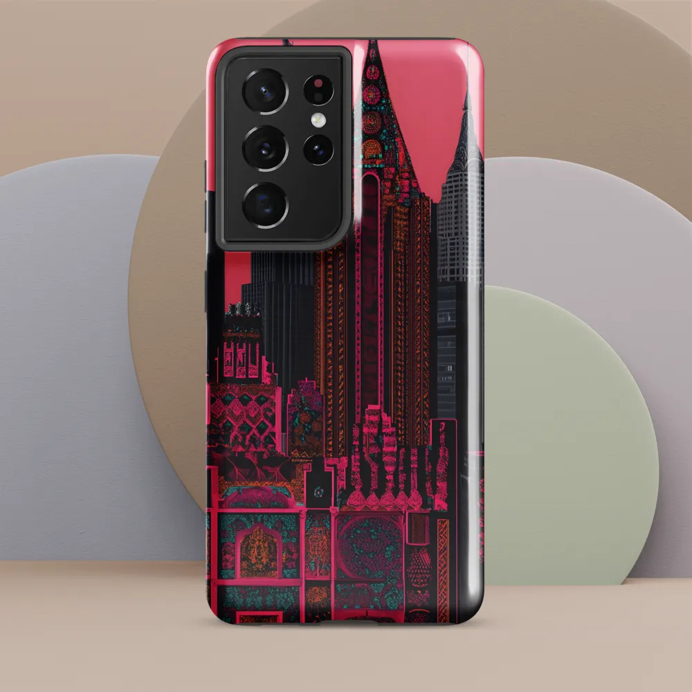 Urban Vibrance: A Digital Exploration of Skyscrapers