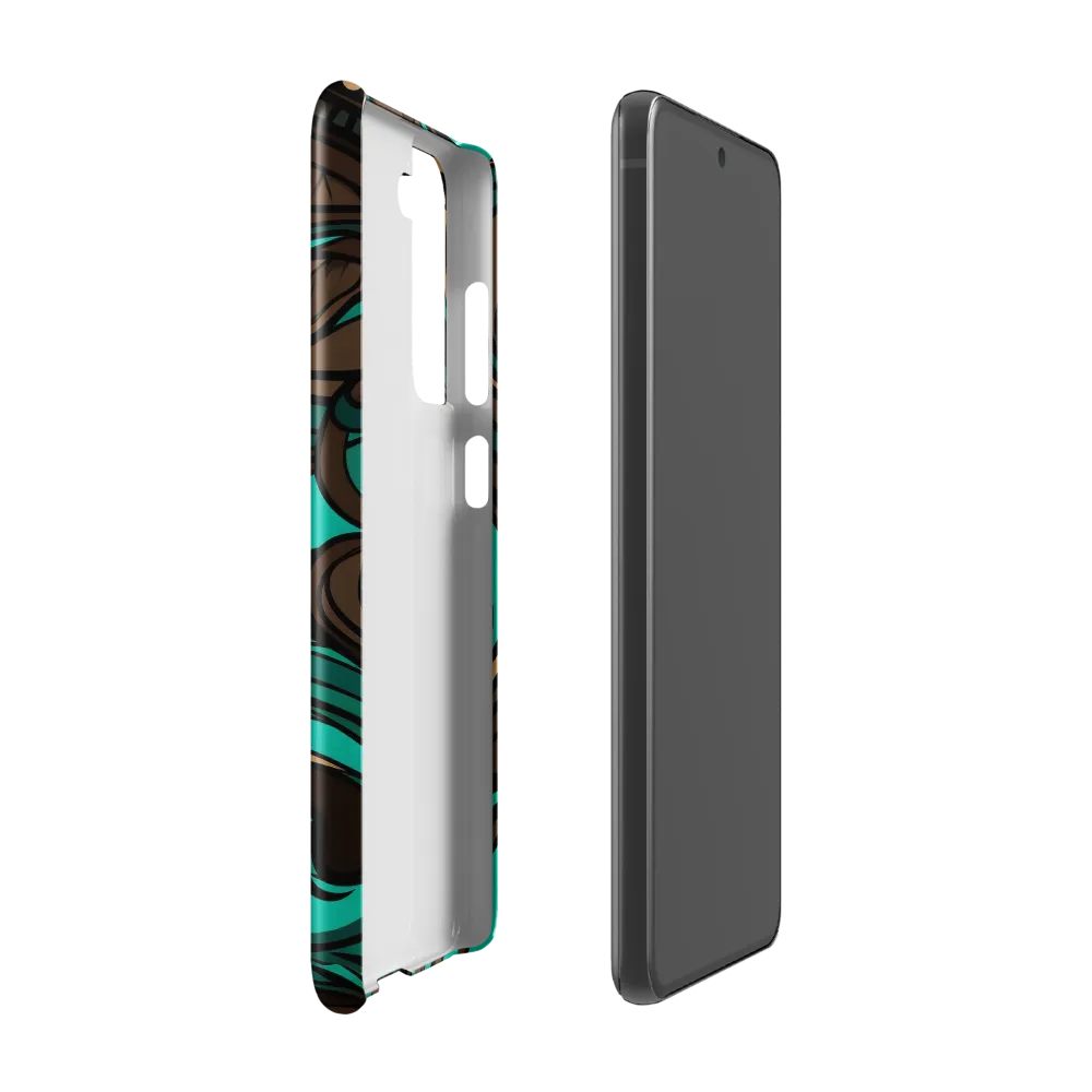 Fluctuating Currents | Phone Case |  S21 FE | Snap Case | Glossy