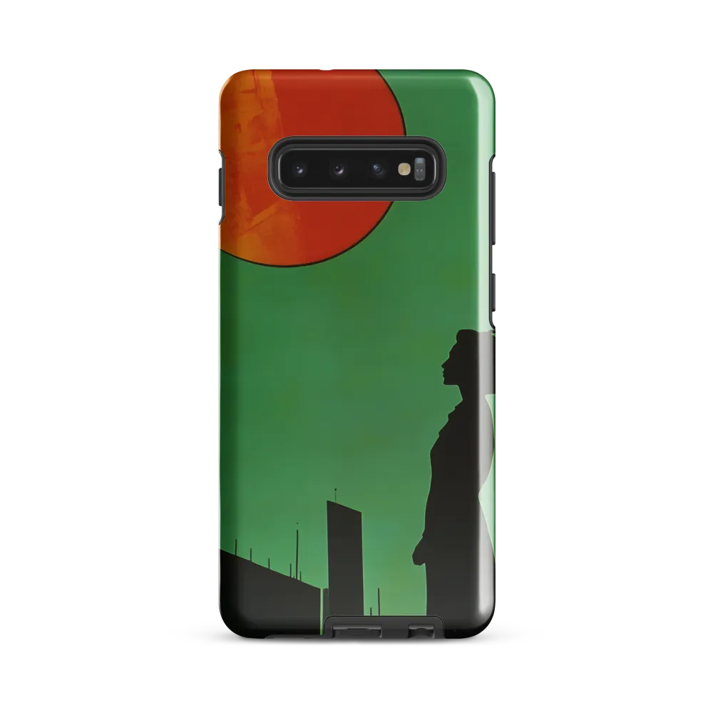 Silhouette of Contemplation | Phone Case |  S10 Plus | Tough Case | Glossy