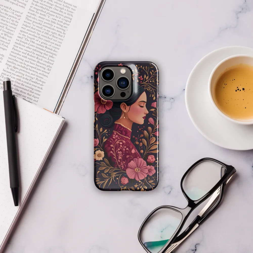 Portrait of Serenity | Phone Case |  14 Pro | Snap Case | Glossy