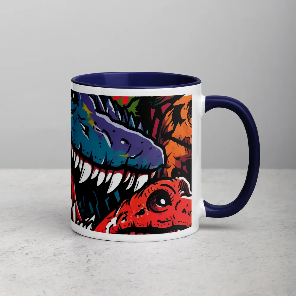 Dino Mania: A Colorful Frenzy