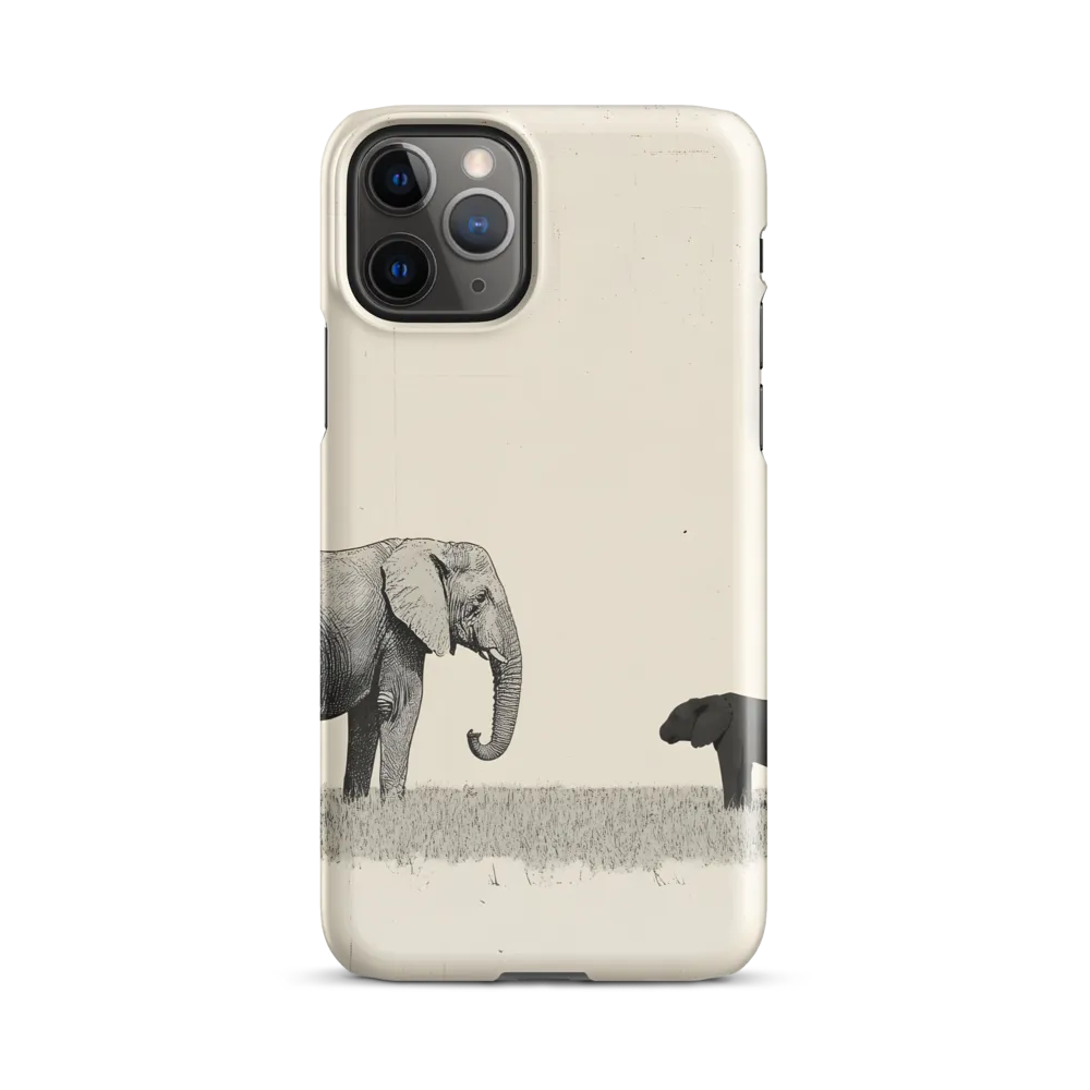 Contrasting Companions | Phone Case |  11 Pro | Snap Case | Glossy