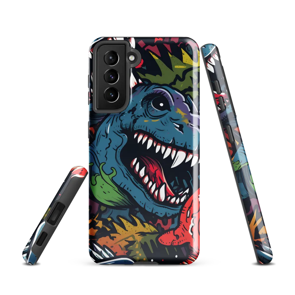 Dino Mania: A Colorful Frenzy