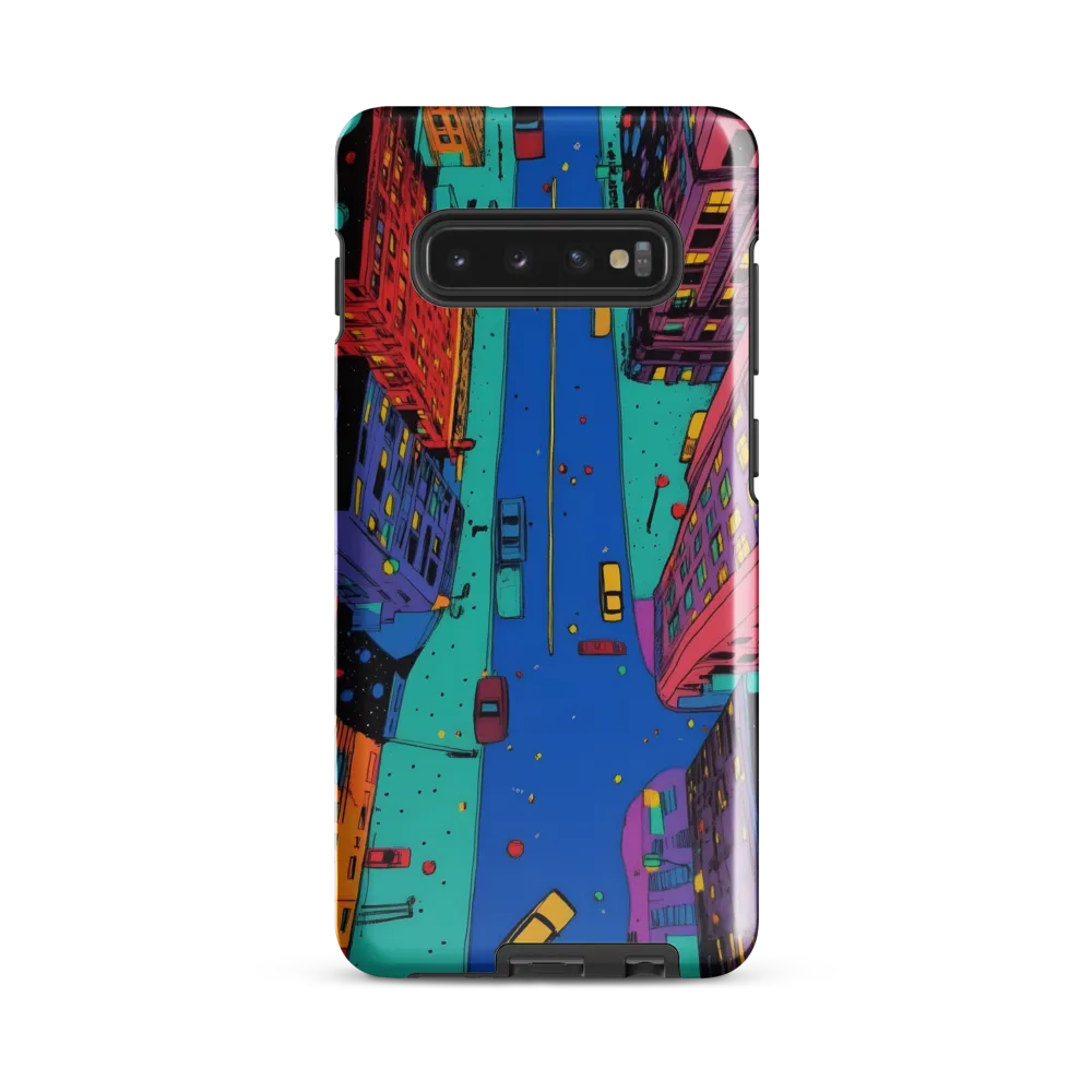 Aerial Dreamscape: The Pulse of Urban Life | Phone Case |  S10 Plus | Tough Case | Glossy