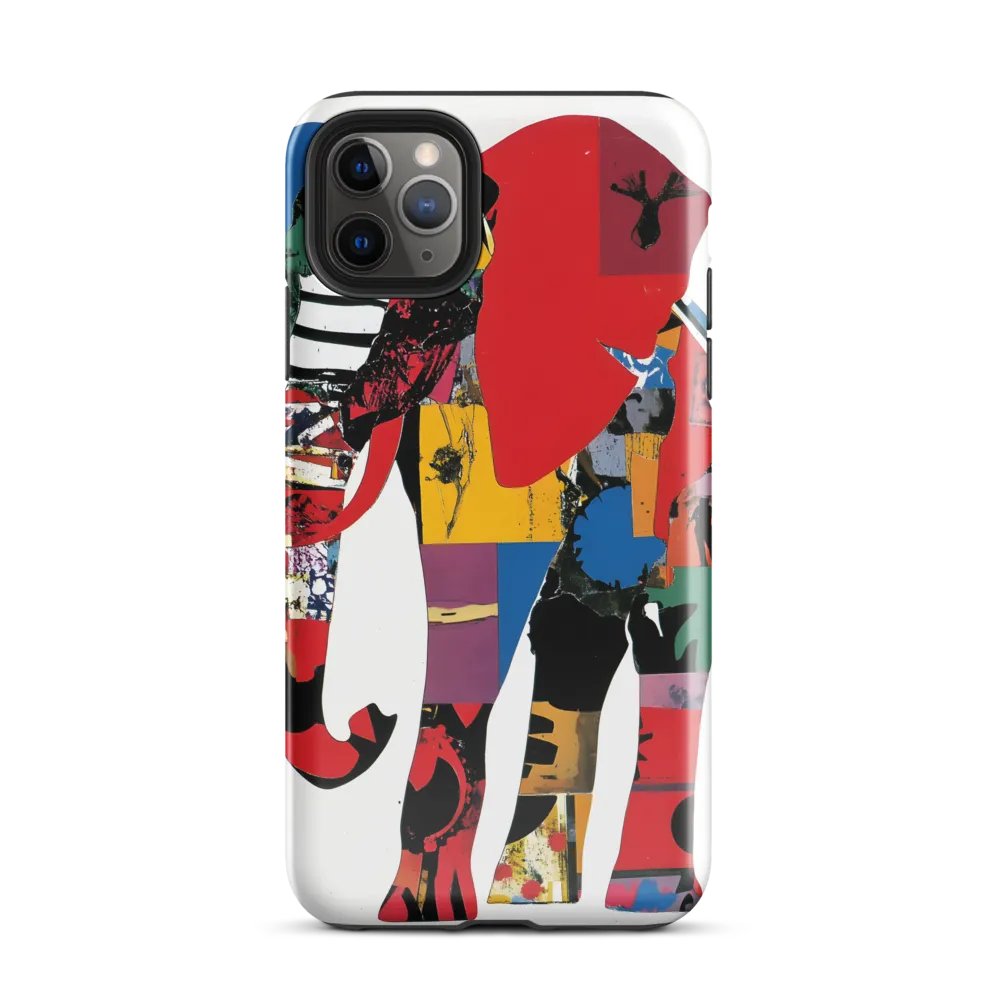 The Colorful Majesty of the Elephant | Phone Case |  11 Pro Max | Tough Case | Glossy