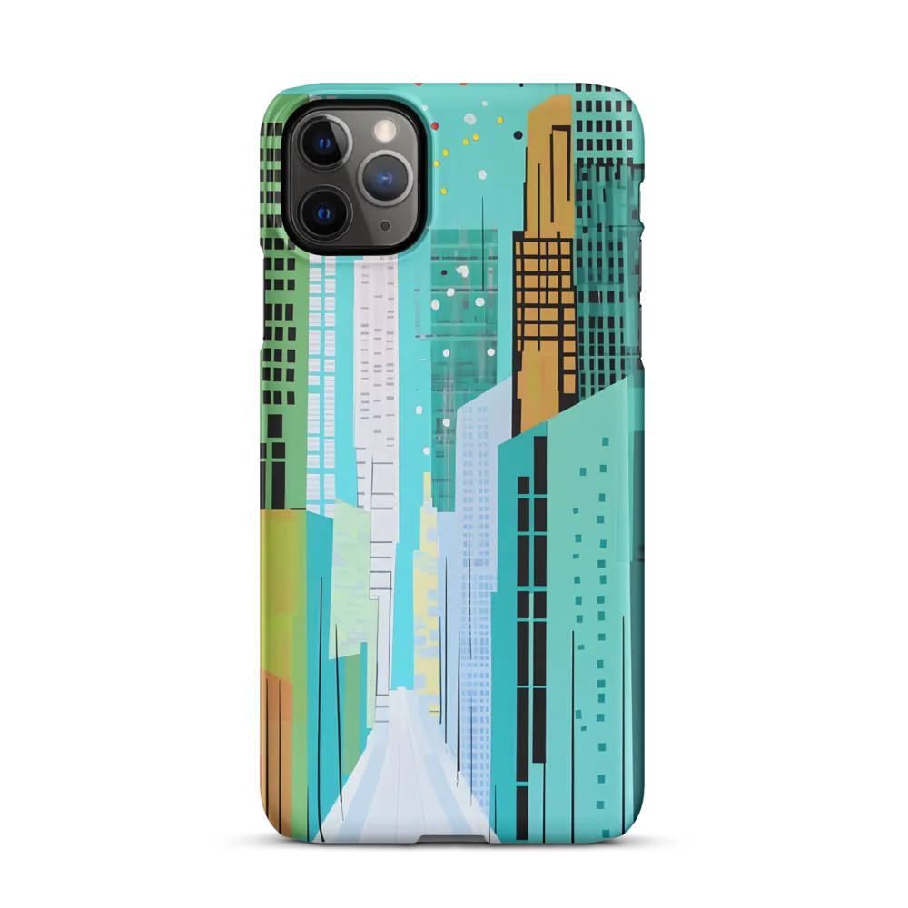 Urban Symphony in Turquoise