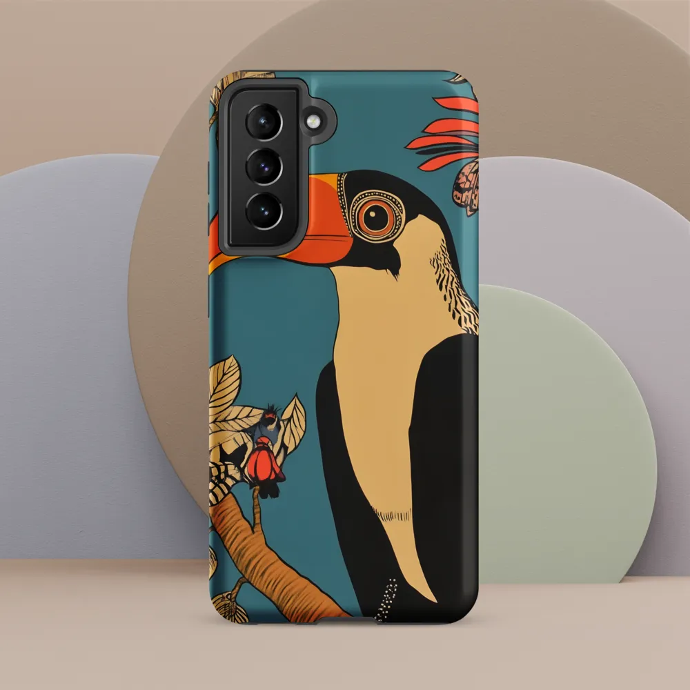 Tropical Majesty: The Toucan at Rest
