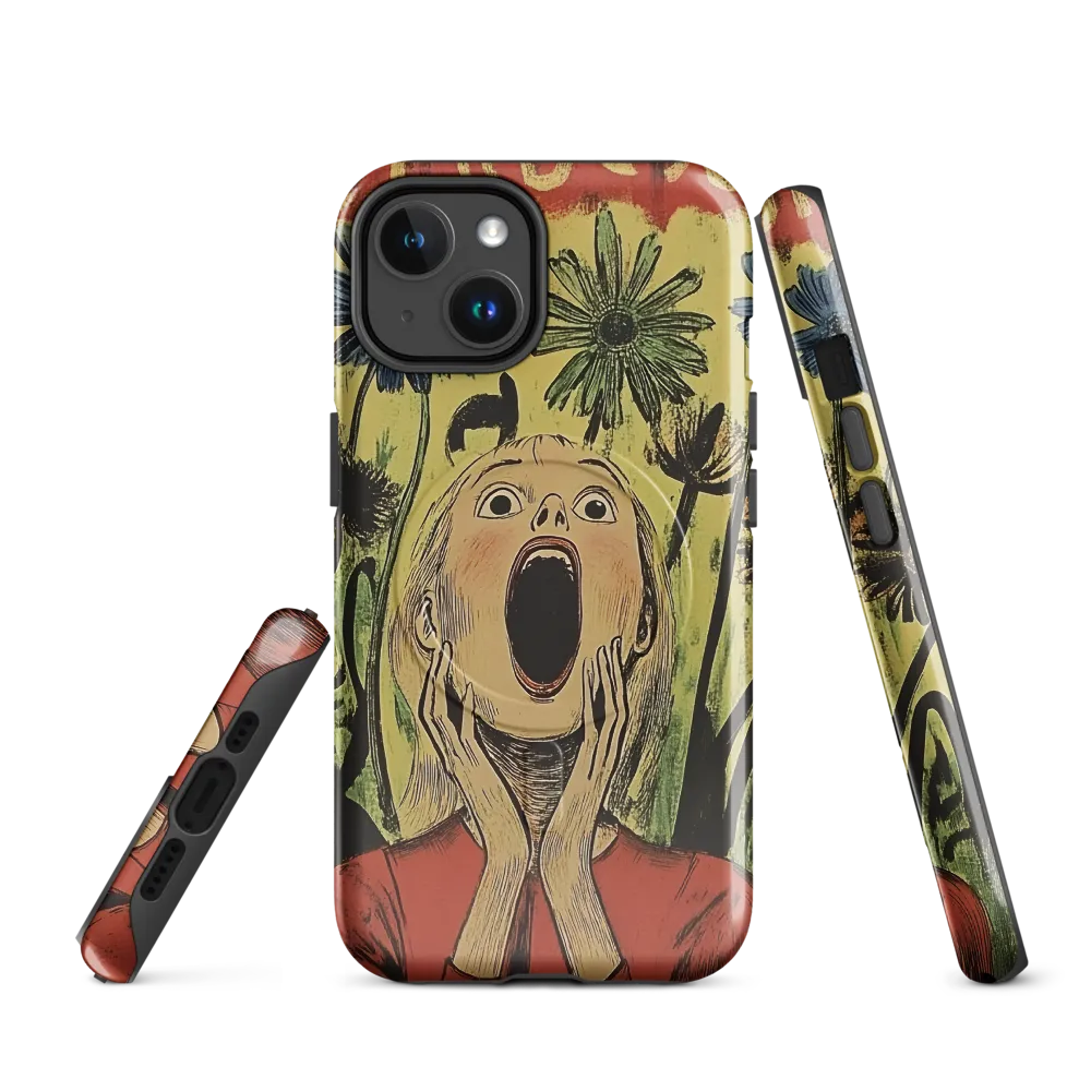 The Echo of Panic | Phone Case |  14 | MagSafe® Tough Case | Glossy