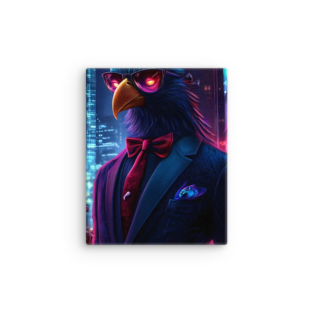 The Dapper Avian | Thin Canvas | 8″×10″