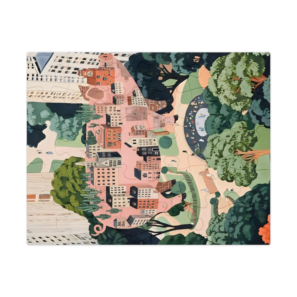 Pig City 
 Jigsaw Puzzle in Tin Box