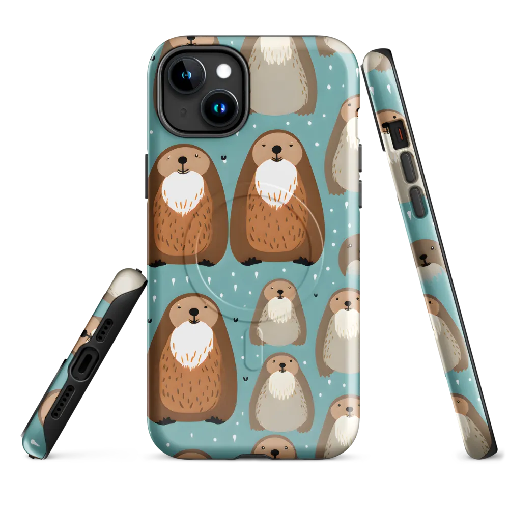 Whimsical Otter Pattern