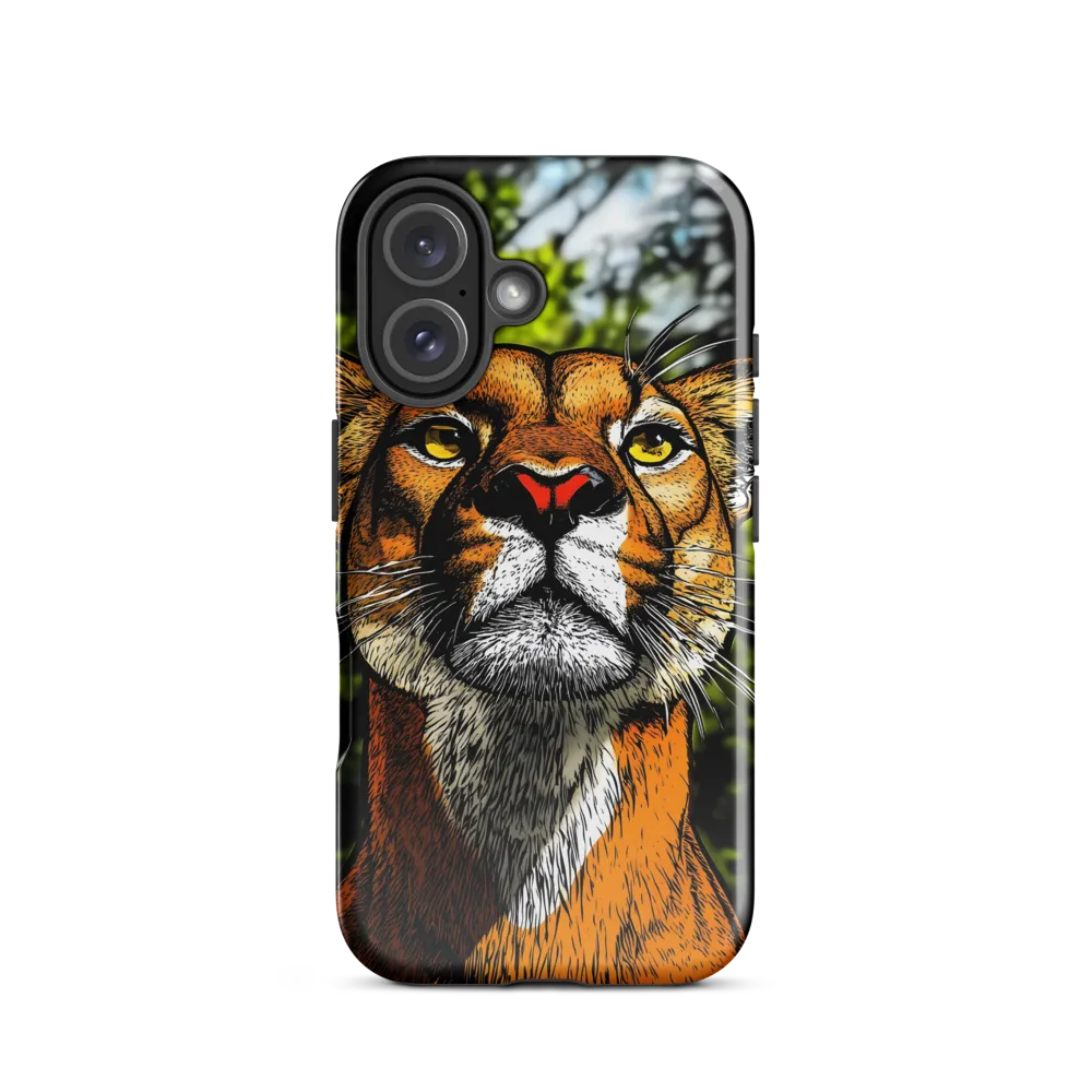 Regal Gaze: The Lioness in Focus